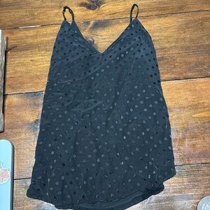 Express Black Sleeveless Camisole Tank Top